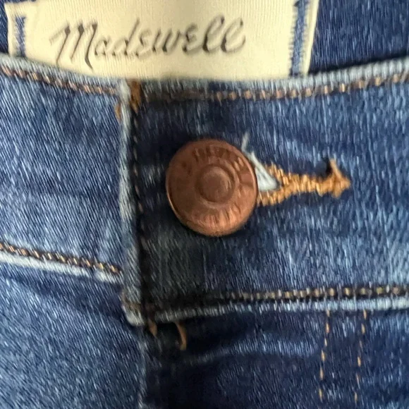 Madewell Emmet Wide Leg Jeans Size 28 Like New - Picture 11 of 15